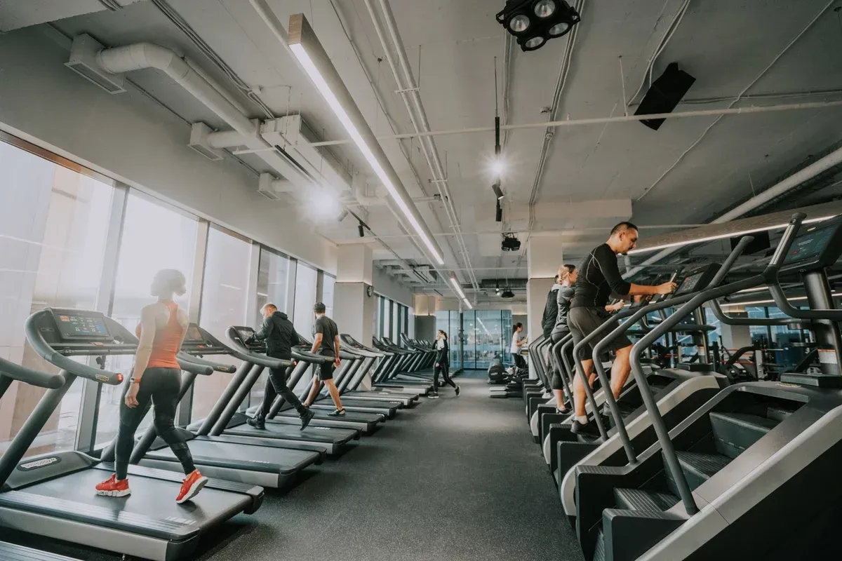 people working out in invictus fitness club